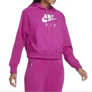 Nike Cropped Hoodie, size M